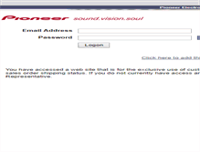 Tablet Screenshot of pioneerconnect.com